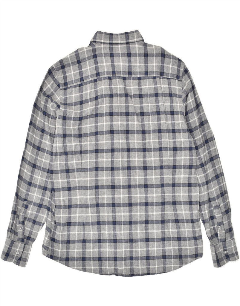 MASSIMO DUTTI Mens Shirt XL Grey Check Cotton | Vintage Massimo Dutti | Thrift | Second-Hand Massimo Dutti | Used Clothing | Messina Hembry 