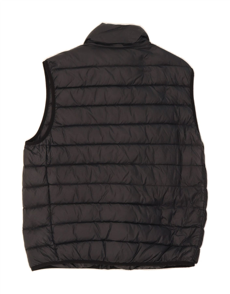 POLO RALPH LAUREN Mens Padded Gilet UK 40 Large Black Polyester Vintage Polo Ralph Lauren and Second-Hand Polo Ralph Lauren from Messina Hembry 