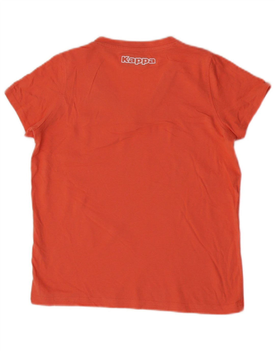 Kappa Womens T-Shirt Top UK 6 XS Orange
