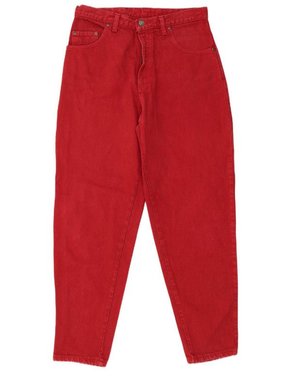 Lucky Star Mens Tapered Jeans W30 L29 Red