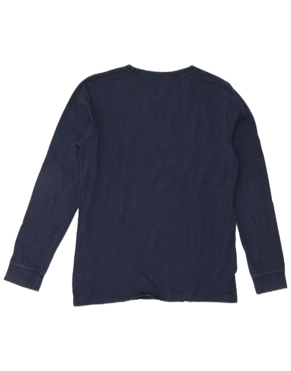 Levi's Boys Graphic Top Long Sleeve 15-16 Years Navy Blue Cotton