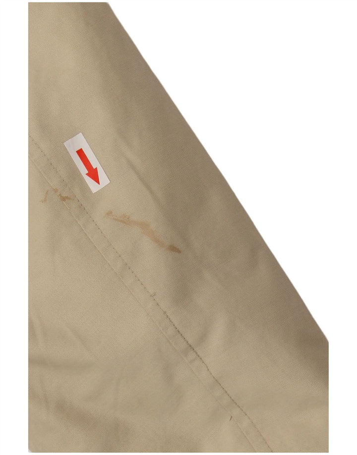 Woolrich Womens Hooded Padded Coat UK 14 Medium Off White