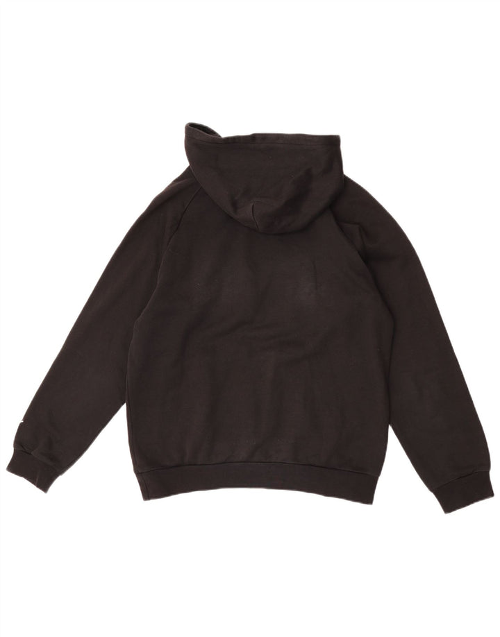 Puma Boys Graphic Hoodie Jumper 13-14 Years Black