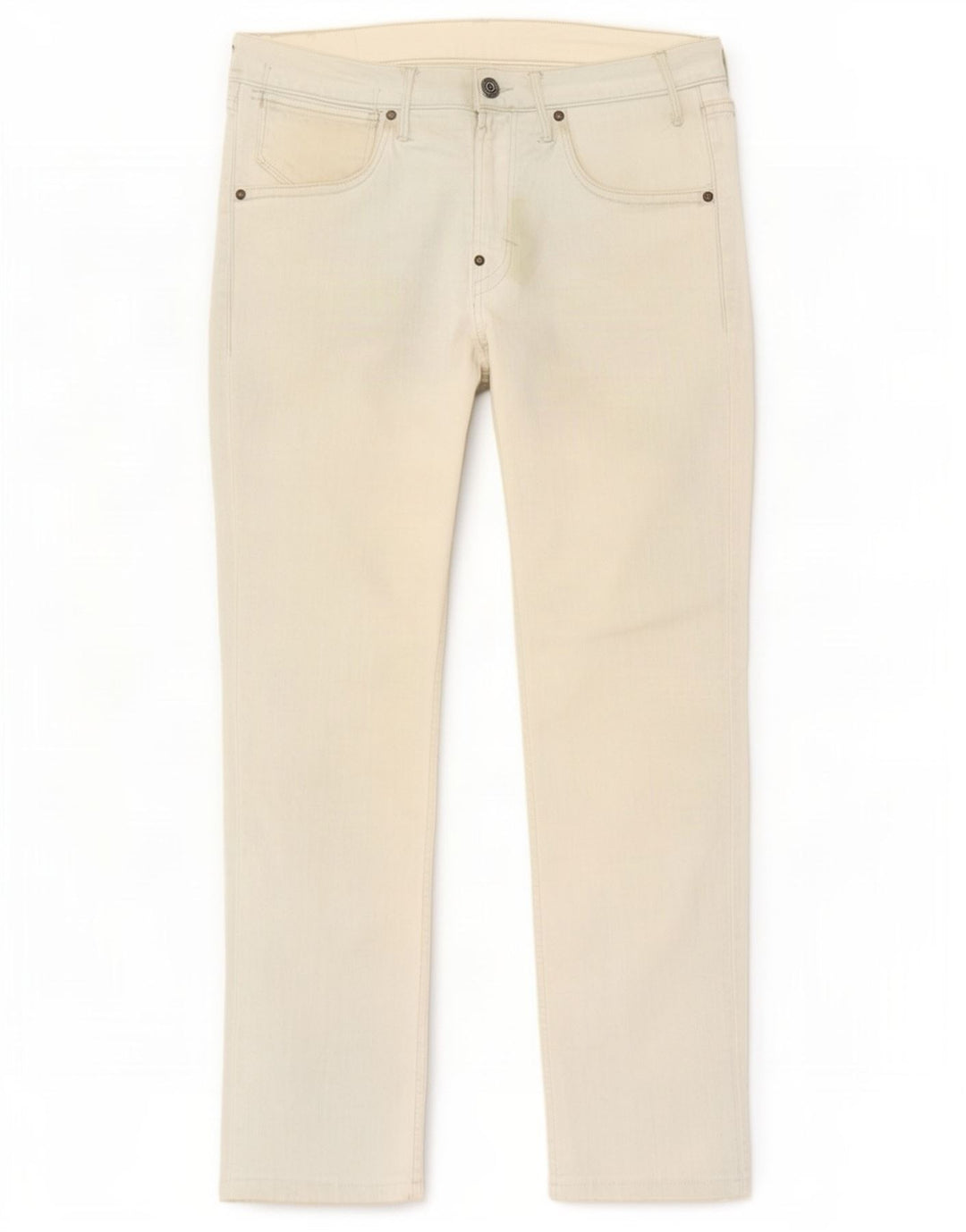 Levi's Womens Straight Jeans W30 L27 White
