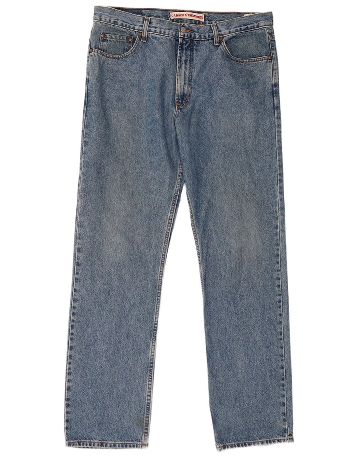 Carrera Mens 700 Straight Jeans W38 L33 Blue Cotton