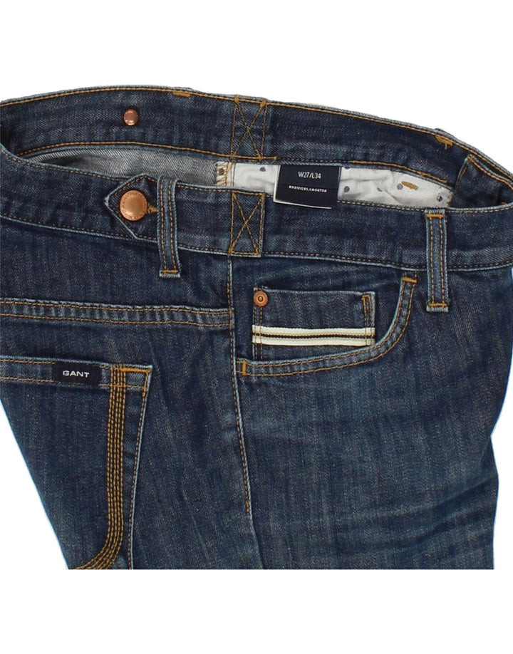 GANT Womens Straight Jeans W27 L29 Blue Cotton Vintage Gant and Second-Hand Gant from Messina Hembry 