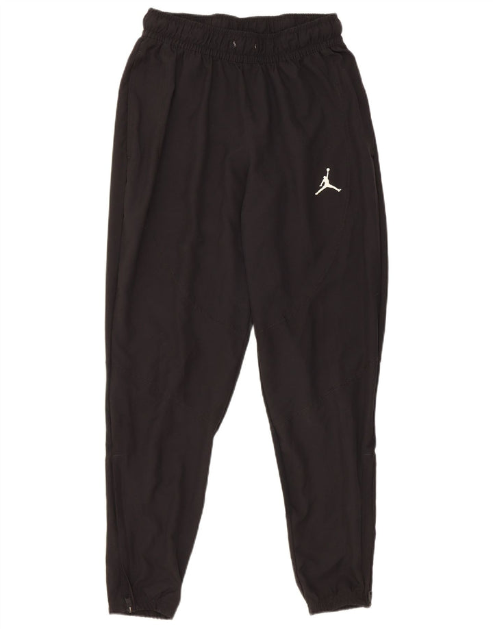 Jordan Womens Dri Fit Tracksuit Trousers Joggers UK 12 Medium Black