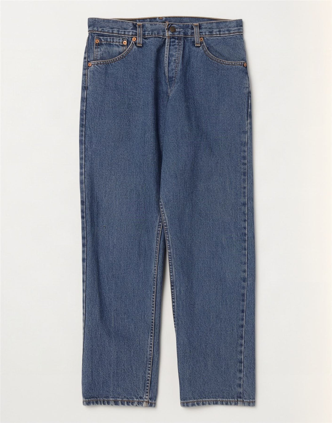 Levi's Mens 522 Slim Tapered Jeans W32 L30 Blue Cotton