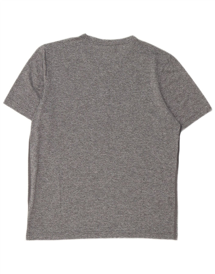 Champion Mens T-Shirt Top Small Grey Flecked Polyester