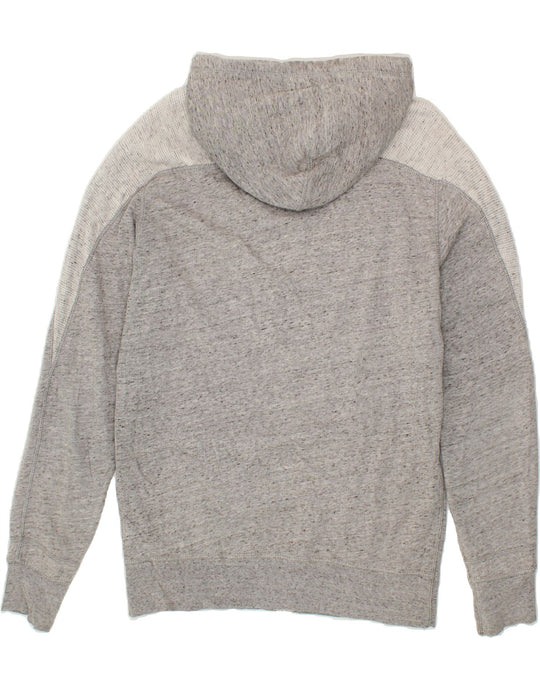 Sudadera con capucha y cremallera para hombre DIESEL de algodon gris jaspeado talla grande Ropa vintage y de segunda mano online Messina Hembry