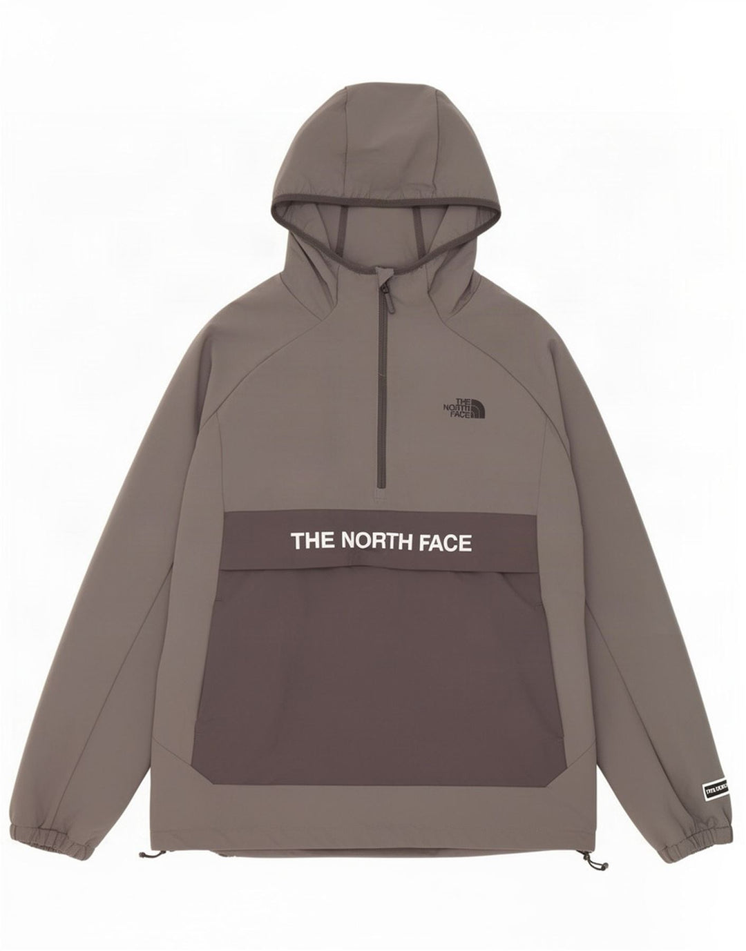 The North Face Mens Anorak Tracksuit Top Jacket Large Grey Colourblock