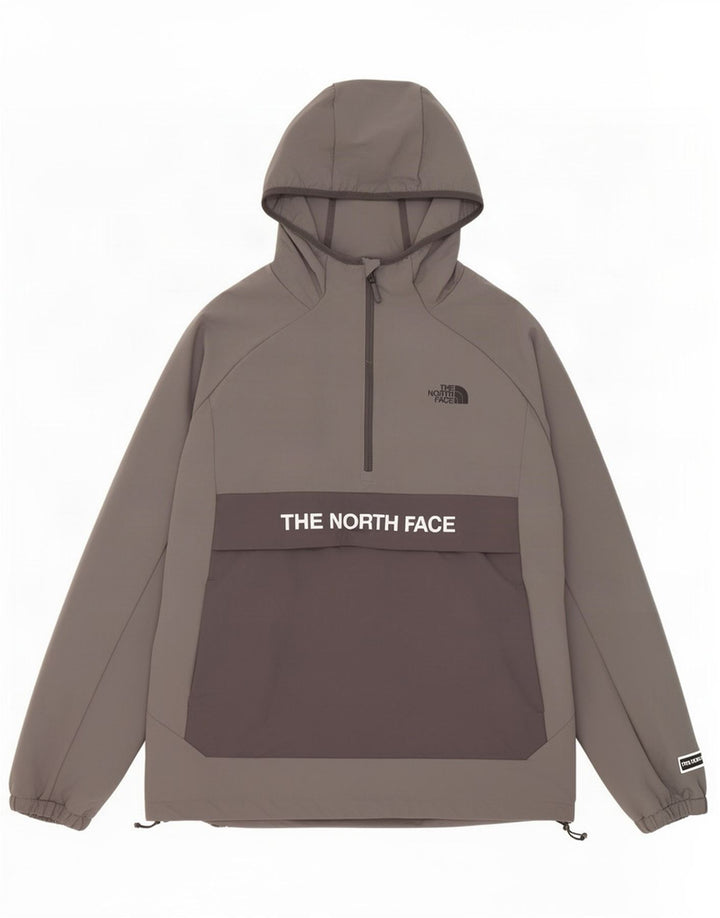The North Face Mens Anorak Tracksuit Top Jacket Large Grey Colourblock