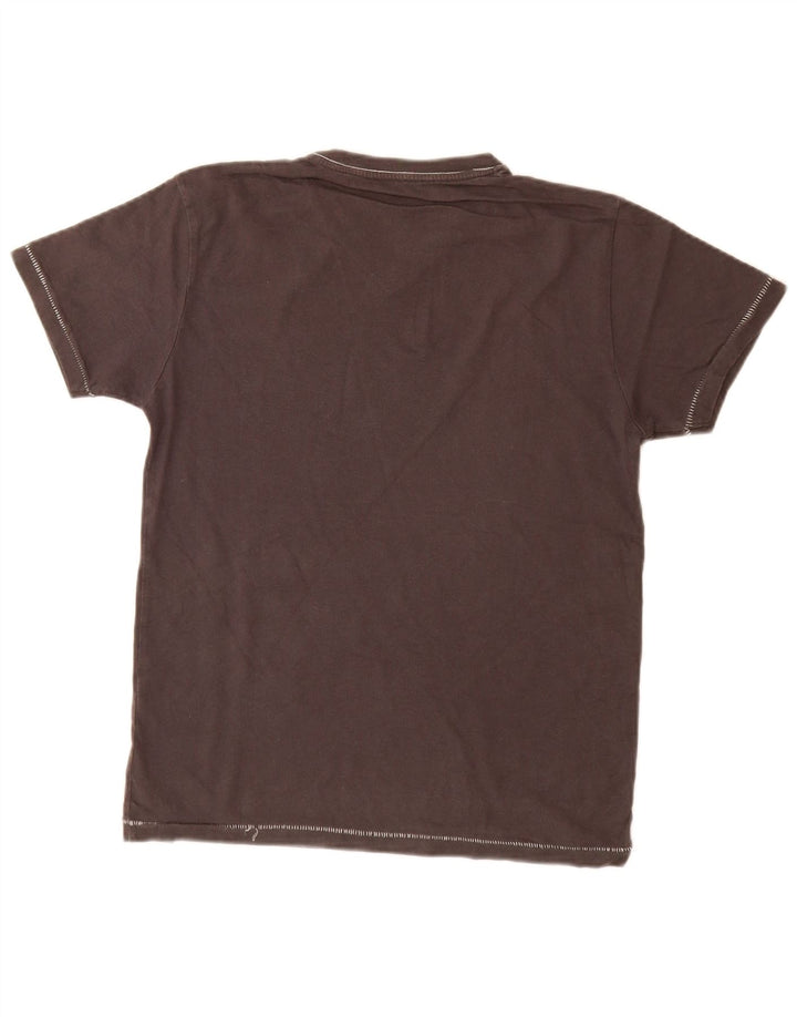 Jack & Jones Mens Graphic T-Shirt Top Small Grey Cotton