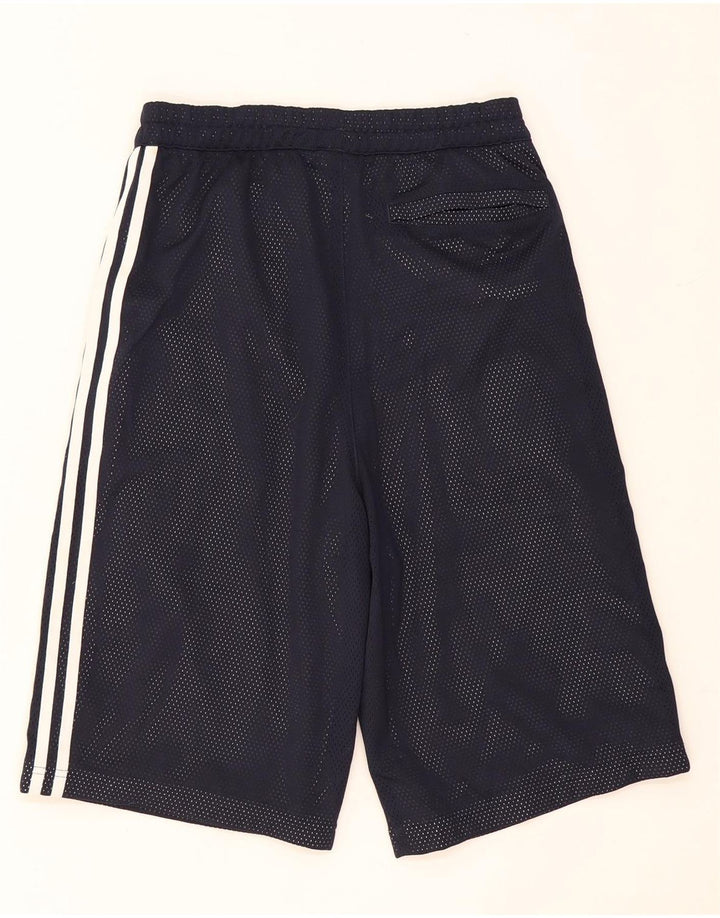 Adidas Mens Sport Shorts Small  Navy Blue Polyester