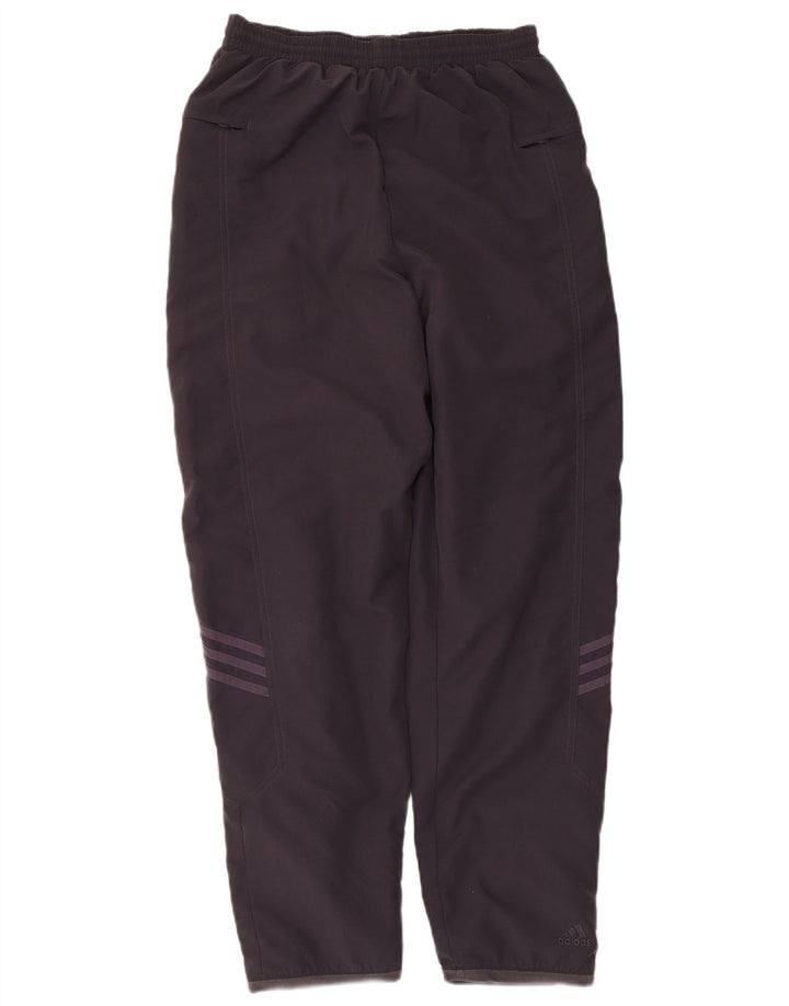 Adidas Womens Tracksuit Trousers UK 10 Small  Navy Blue Polyester