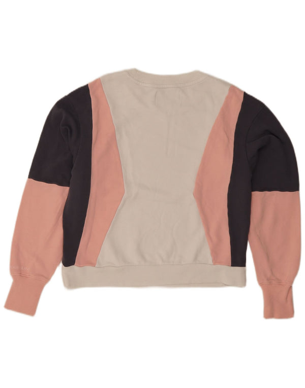 Calvin Klein Jeans Womens Sweatshirt Jumper UK 10 Small Multicoloured