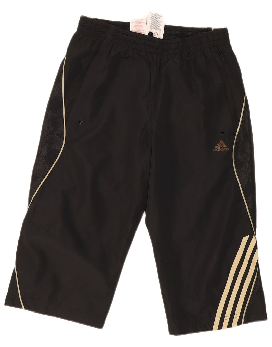 ADIDAS Boys Climalite Bermuda Sport Shorts 13-14 Years  Black Polyester
