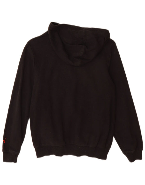 Puma Boys Graphic Hoodie Jumper 11-12 Years Black