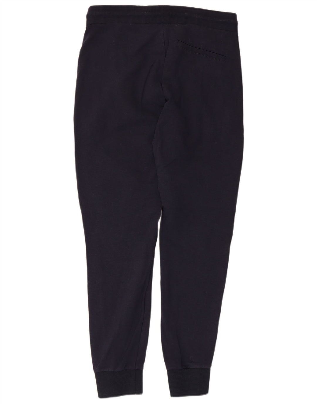 Zara Mens Tracksuit Trousers Joggers Large  Navy Blue Viscose