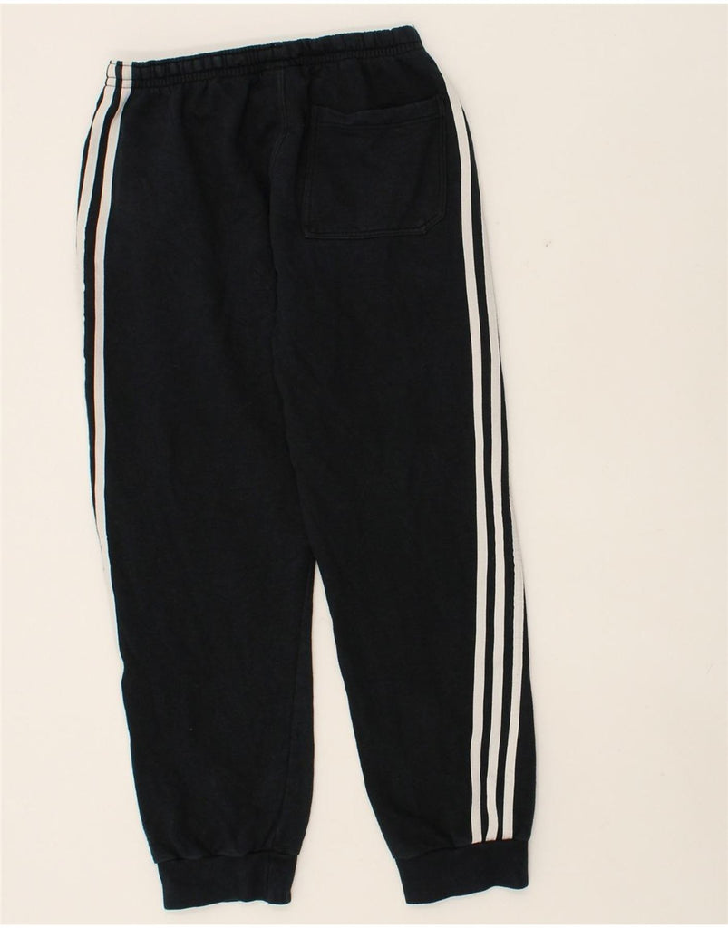 ADIDAS Mens Tracksuit Trousers Joggers UK 36/38 Small Black Cotton | Vintage Adidas | Thrift | Second-Hand Adidas | Used Clothing | Messina Hembry 