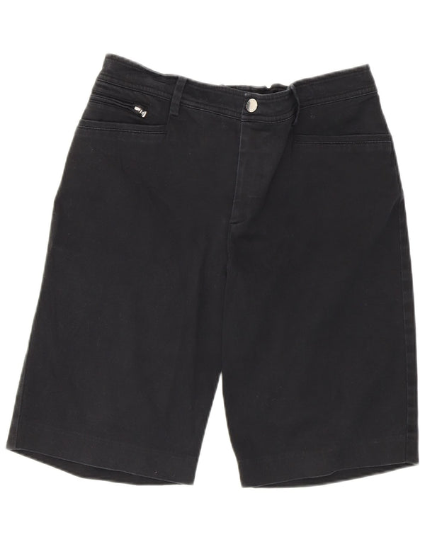 Ralph Lauren Womens Bermuda Shorts US 8 Medium W30  Black Cotton