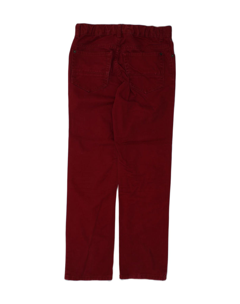 TOMMY HILFIGER Girls Straight Jeans 11-12 Years W26 L26 Burgundy Cotton | Vintage Tommy Hilfiger | Thrift | Second-Hand Tommy Hilfiger | Used Clothing | Messina Hembry 