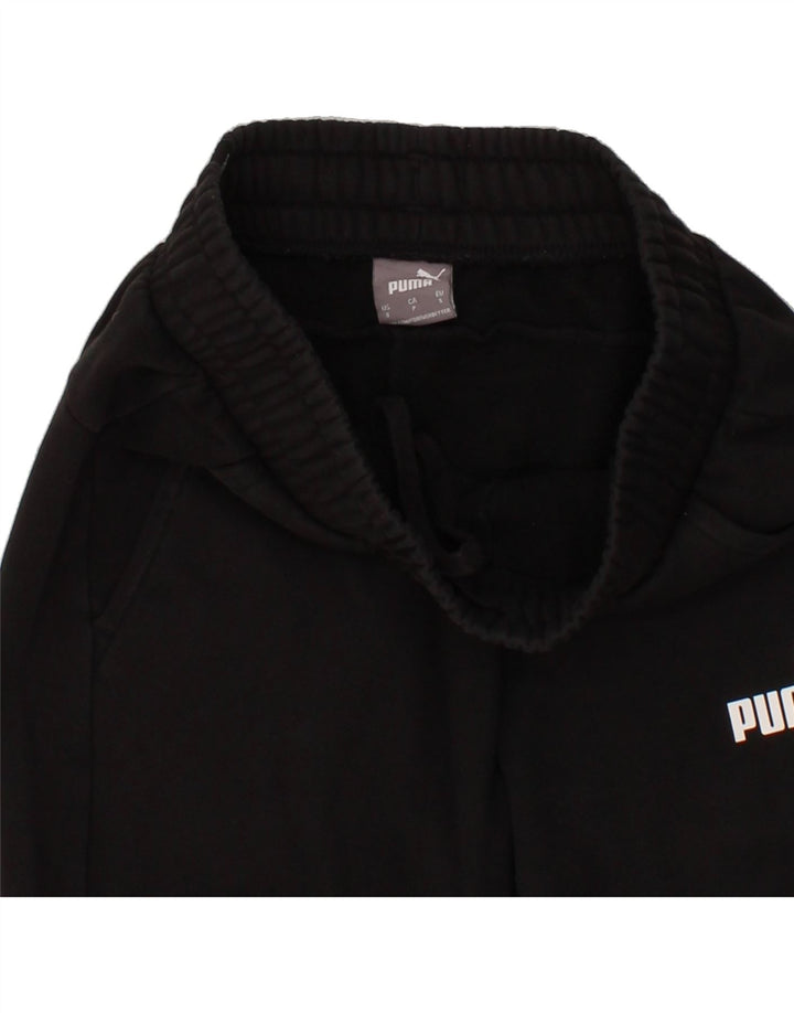 PUMA Mens Tracksuit Trousers Joggers Small  Black Vintage Puma and Second-Hand Puma from Messina Hembry 