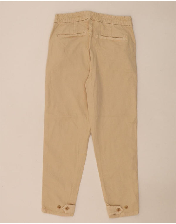 Zara Mens Tapered Chino Trousers Medium W30 L28 Beige