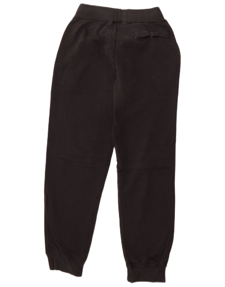 NIKE Mens Tracksuit Trousers Joggers Small Black Cotton