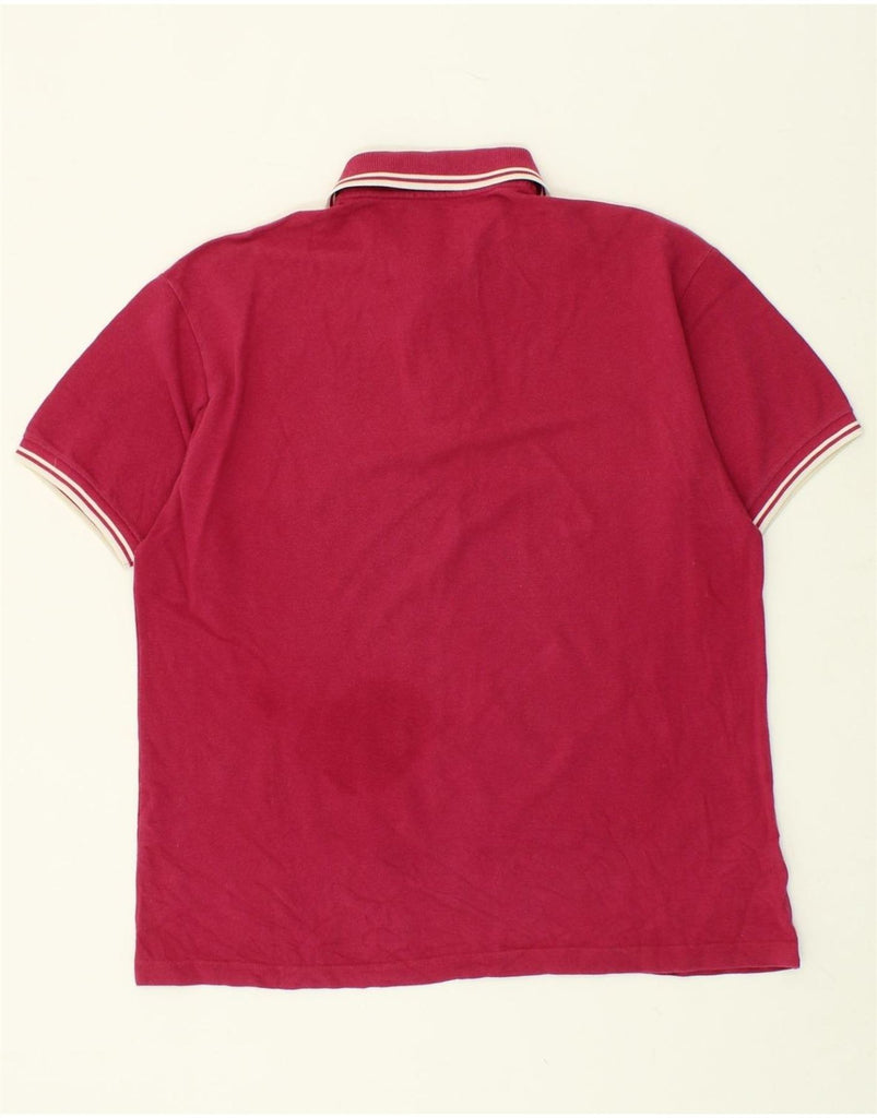 FRED PERRY Boys Polo Shirt 15-16 Years Pink Cotton Vintage Fred Perry and Second-Hand Fred Perry from Messina Hembry 