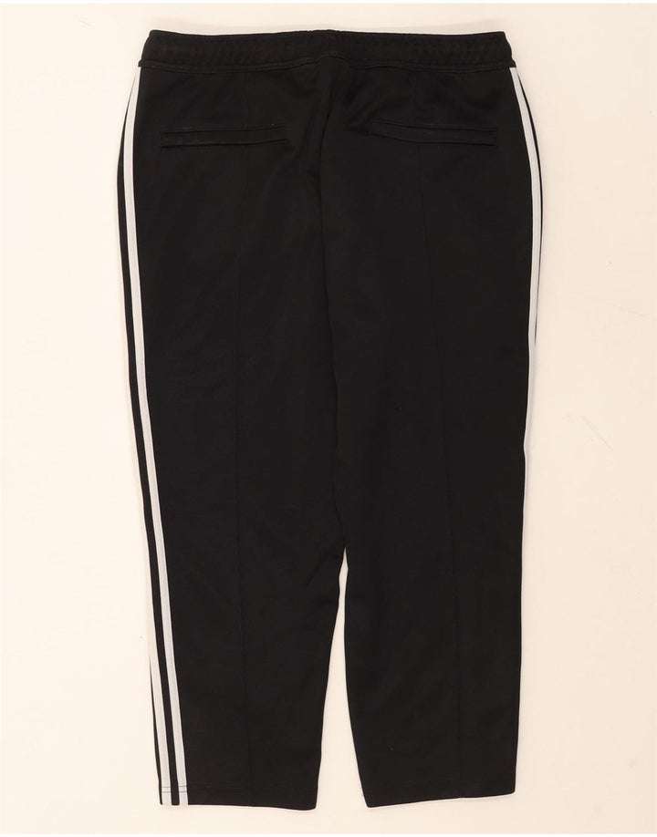 Adidas Mens Capri Tracksuit Trousers Large  Black Polyester
