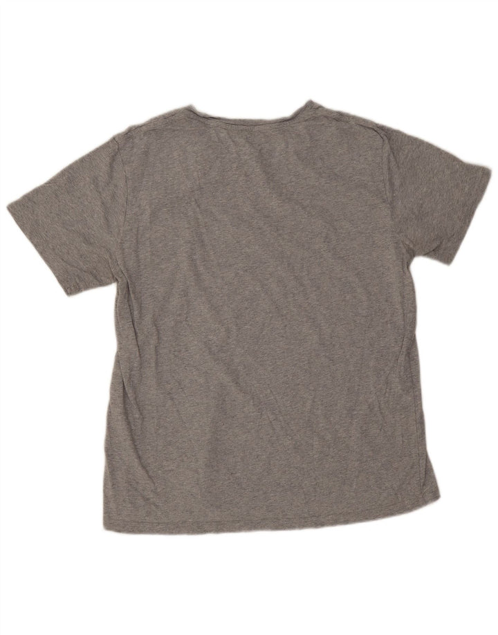 Levi's Womens Graphic T-Shirt Top UK 16 Large Grey