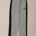 PUMA Womens Tracksuit Trousers UK 12 Medium  Blue Colourblock Polyester Vintage Puma and Second-Hand Puma from Messina Hembry 