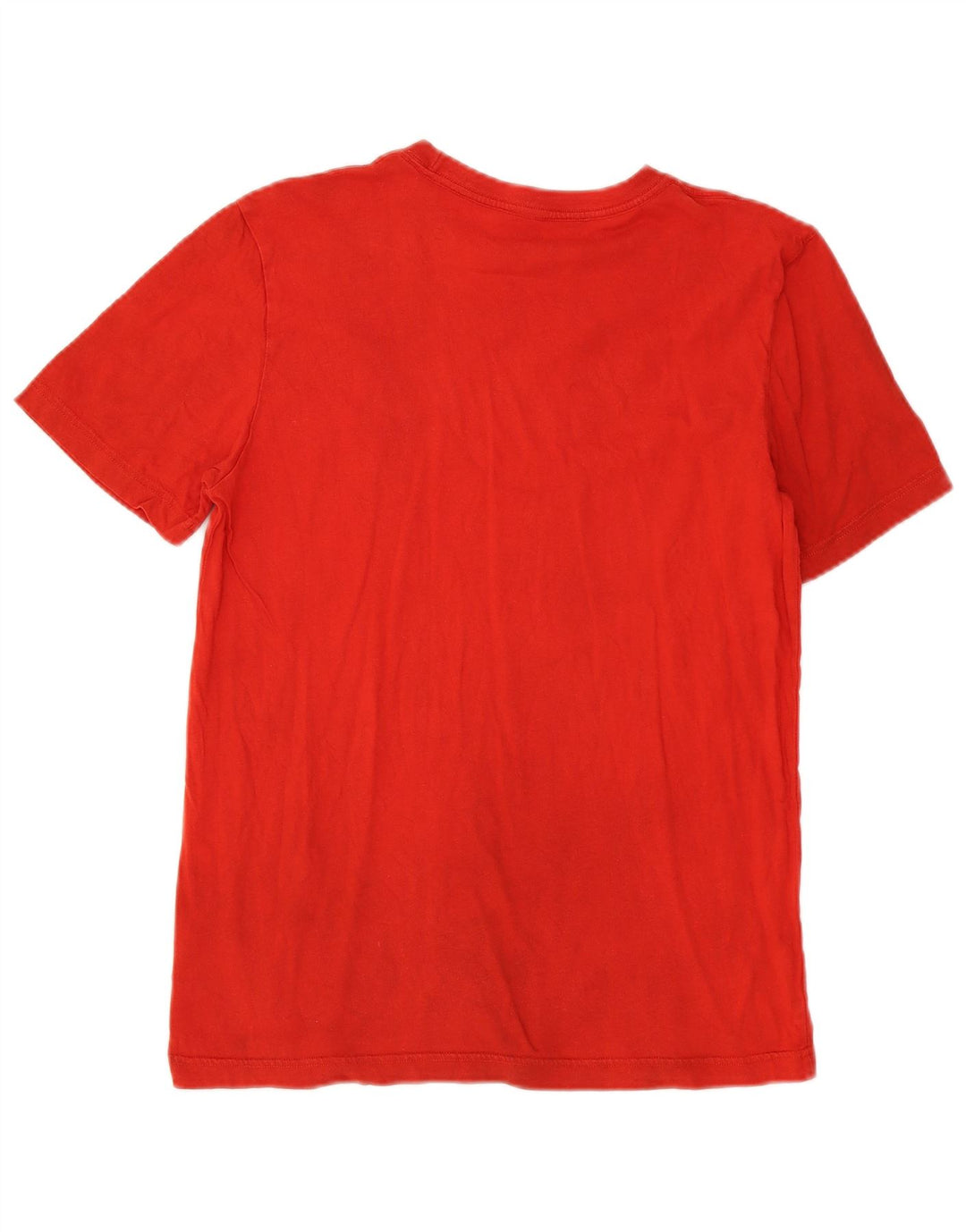 Adidas Mens Graphic T-Shirt Top Medium Red Cotton
