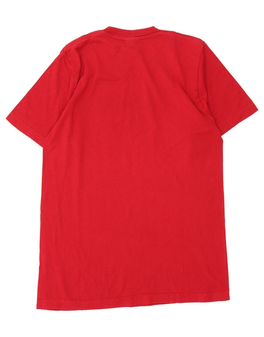 NIKE Mens Graphic T-Shirt Top Small Red Cotton Vintage Nike and Second-Hand Nike from Messina Hembry 