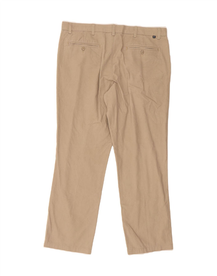 CHAPS Mens Straight Chino Trousers W38 L32 Beige Cotton Vintage Chaps and Second-Hand Chaps from Messina Hembry 