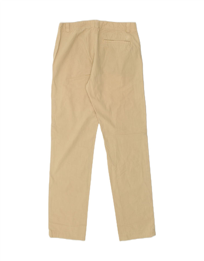 TIMBERLAND Mens Straight Chino Trousers W33 L33  Beige Cotton | Vintage Timberland | Thrift | Second-Hand Timberland | Used Clothing | Messina Hembry 