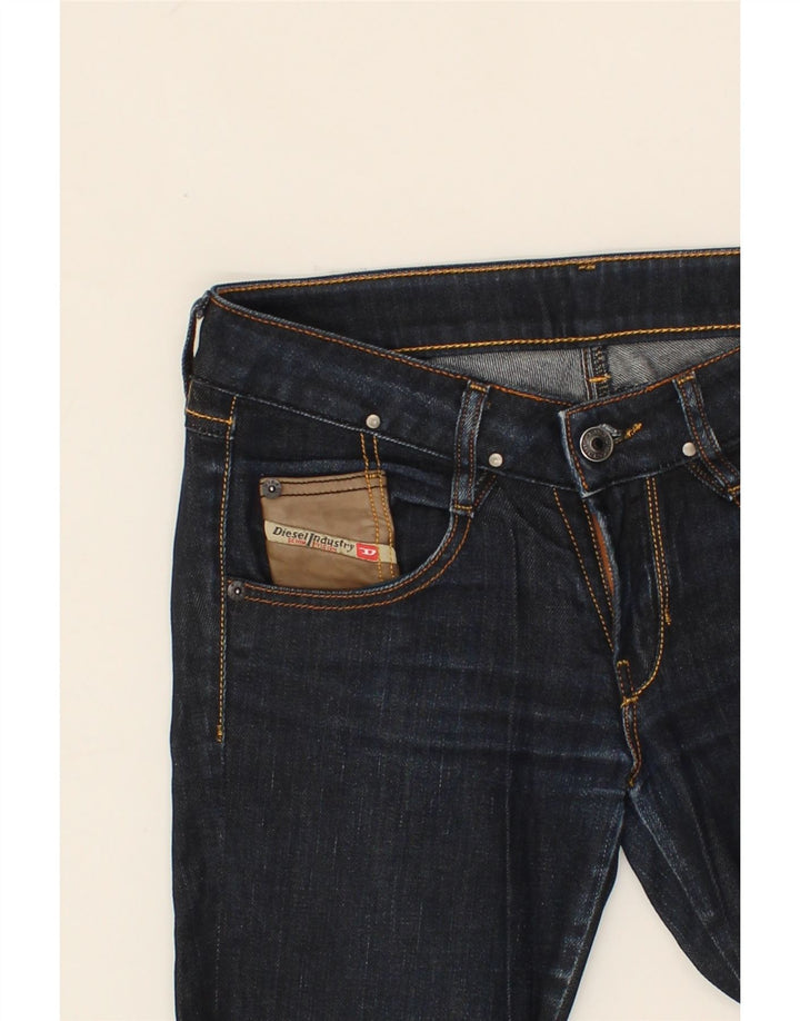DIESEL Womens Clush Slim Jeans W26 L34  Navy Blue Cotton Vintage Diesel and Second-Hand Diesel from Messina Hembry 