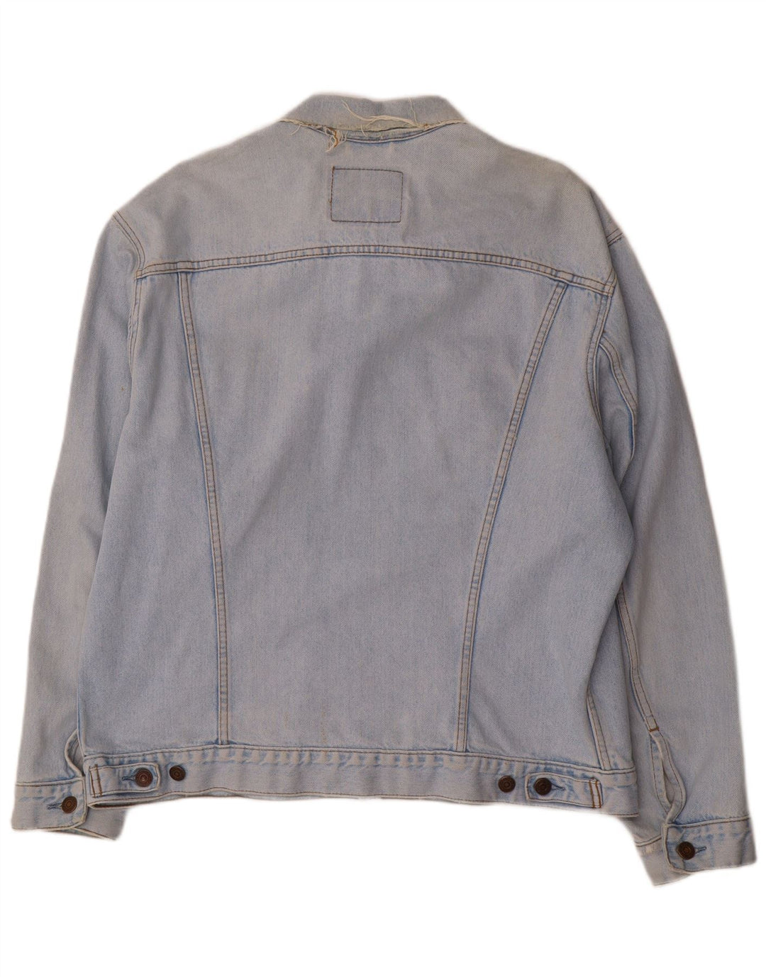 Levi's Mens Denim Jacket UK 42 XL Blue Cotton