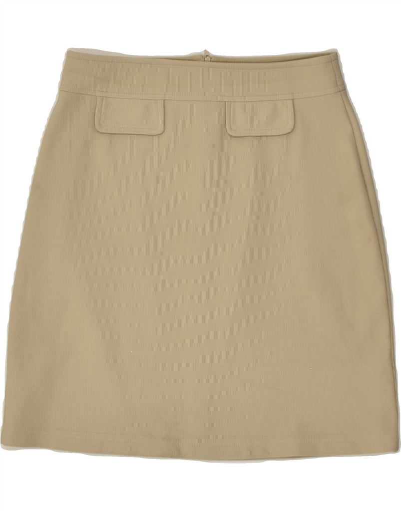 VINTAGE Womens Pencil Skirt W28 Medium Beige | Vintage Vintage | Thrift | Second-Hand Vintage | Used Clothing | Messina Hembry 