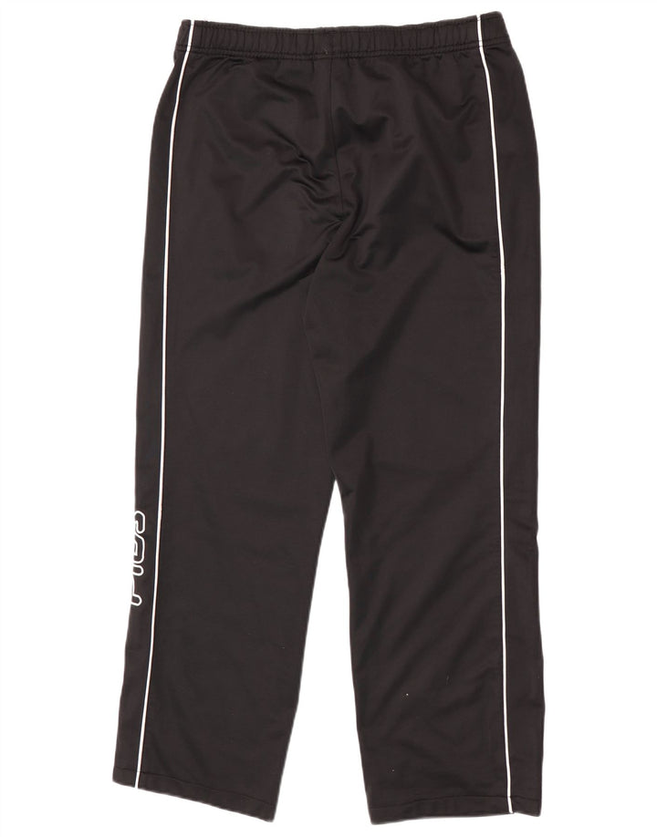 Fila Mens Graphic Tracksuit Trousers Medium  Black Striped Polyester
