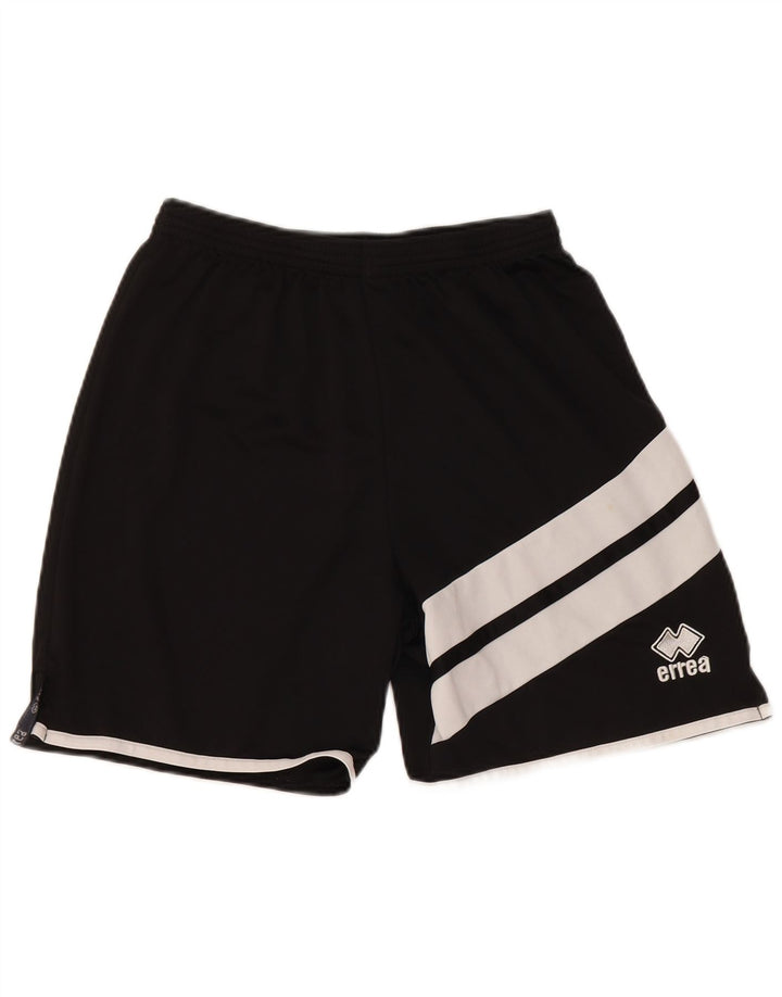 ERREA Mens Sport Shorts Medium  Black Colourblock Polyester