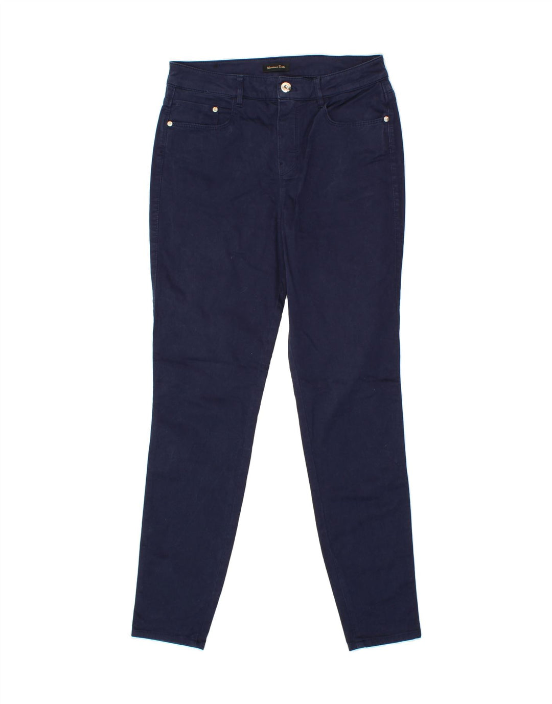 MASSIMO DUTTI Womens Skinny Jeans US 8 Medium W30 L29 Navy Blue Vintage Massimo Dutti and Second-Hand Massimo Dutti from Messina Hembry 