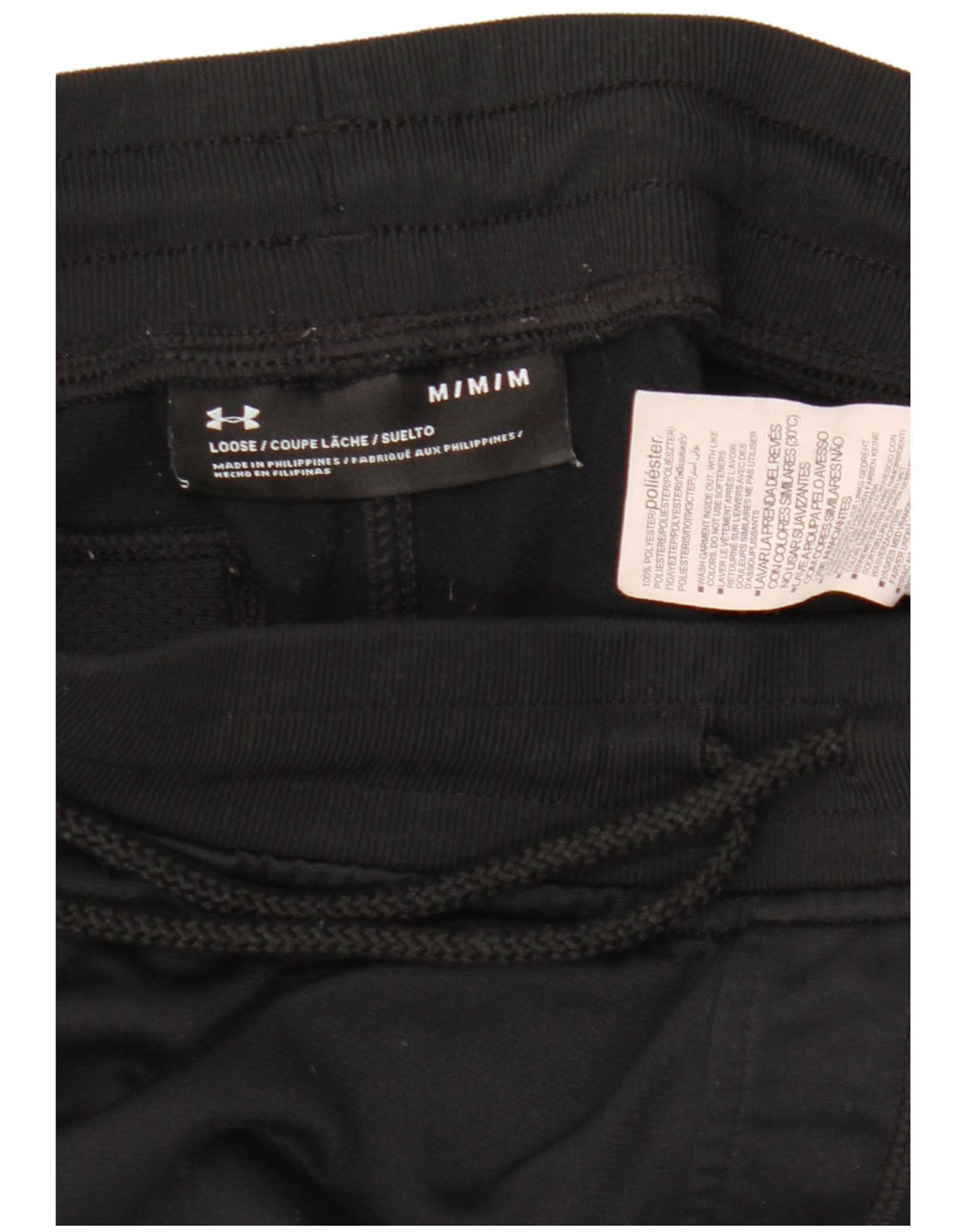 Under Armour Womens Tracksuit Trousers Joggers UK 12 Medium Black