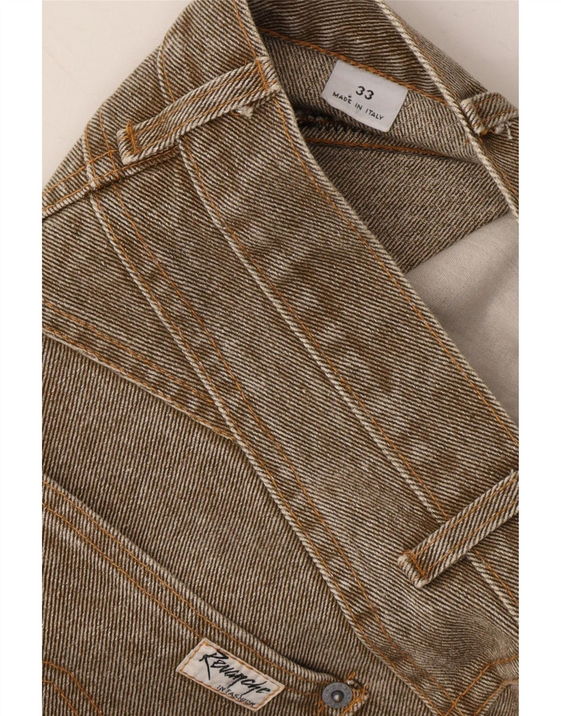 VINTAGE Mens Tapered Jeans W33 L34 Brown Vintage Vintage and Second-Hand Vintage from Messina Hembry 