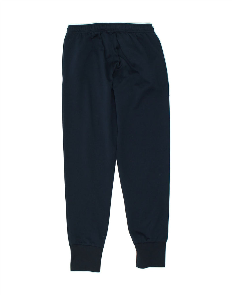 LOTTO Boys Tracksuit Trousers Joggers 7-8 Years Medium Navy Blue Polyester | Vintage Lotto | Thrift | Second-Hand Lotto | Used Clothing | Messina Hembry 