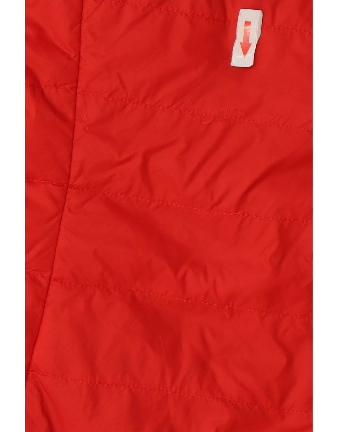 Marks & Spencer Womens Hooded Padded Gilet UK 12 Medium Red Polyamide