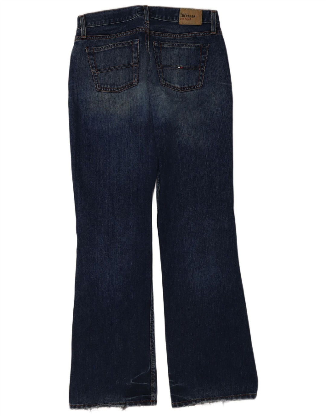 Tommy Hilfiger Womens Flared Jeans W29 L32 Blue Cotton