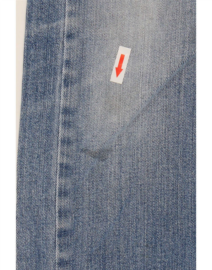 Lee Mens Luke Slim Jeans W32 L32 Blue Cotton