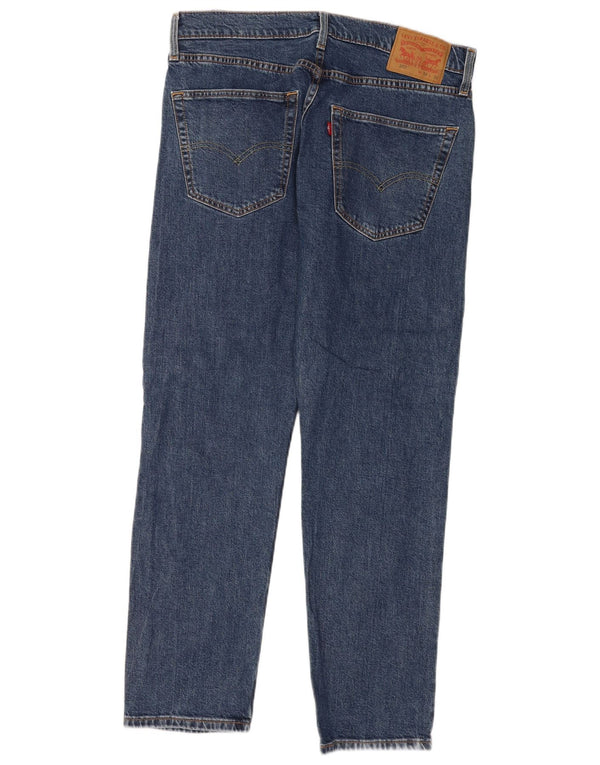 Levi's Mens 502 Tapered Jeans W33 L29 Blue Cotton
